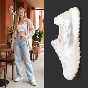 Pantofi sport "ABC Fashion XQ-H701 Silver"