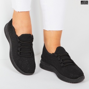 Pantofi Sport ''ALD Fashion HQ1032-174 Black" - Img 3