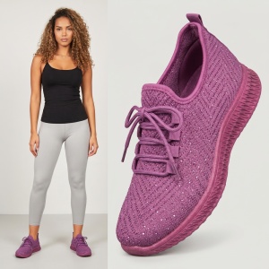 Pantofi Sport ''ALD Fashion HQ1032-179 Purple"