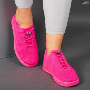 Pantofi Sport ''ALD Fashion HQ1037-206 Fuchsia" - Img 3