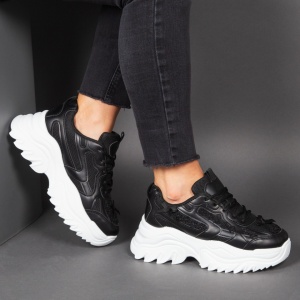 Pantofi Sport ''DON Fashion B2065 Black'' - Img 2
