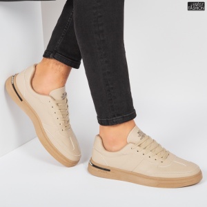 Pantofi Sport ''Se7.en D1139 Beige" - Img 2
