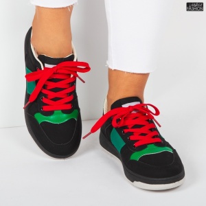 Pantofi Sport "Se7.en S0709 Black'' - Img 9