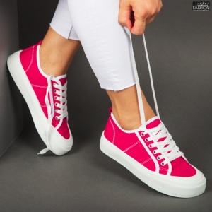 Pantofi Sport "Se7.en S0803 Rose Red'' - Img 6
