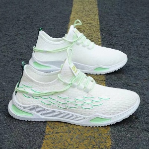 Pantofi sport ''SuperFashion HTMS-1 White Green'' - Img 12