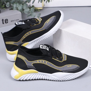 Pantofi Sport "SuperFashion HTMS-222 Black Yellow"