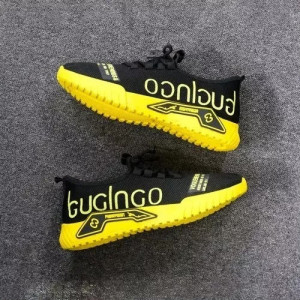 Pantofi Sport "SuperFashion HTMS-36 Black Yellow" - Img 5