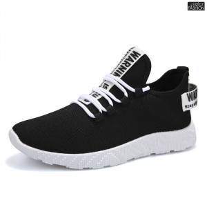 Pantofi sport "SuperFashion HTMS-47 Black White" - Img 2