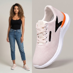 Pantofi sport "SuperFashion HTWM-28 Beige"