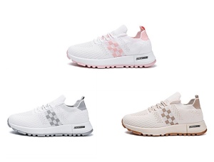 Pantofi sport "SuperFashion HTWM-41 White Pink" - Img 14