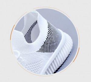 Pantofi sport "SuperFashion HTWM-60 White Black" - Img 5