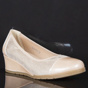 Pantofi ''YiYi YEHJ-173 Beige" - Img 4
