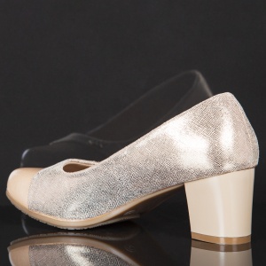 Pantofi ''YiYi YEHJ-200 Beige" - Img 5