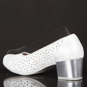 Pantofi ''YiYi YEHJ-236 Silver" - Img 5