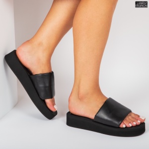 Papuci ''DION OPHELIA4 Black Pu''