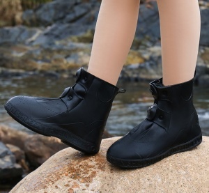 Protectie impermeabila incaltaminte "SuperFashion HTWM-48 Black"