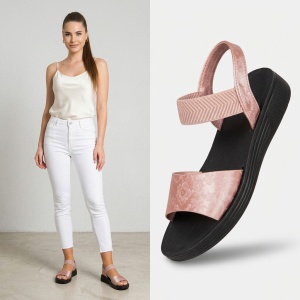 Sandale ''ALD Fashion HQ121-89 Pink''