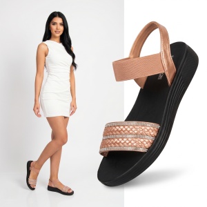 Sandale ''ALD Fashion HQ126-116 Champagne''