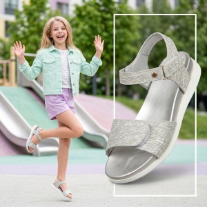 Sandale Copii ''MRS 807 Silver''