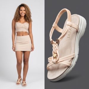 Sandale ''YiYi ZX-118 Beige''