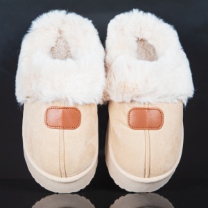 Cizme scurte Dama tip UG "ABC MK058 Beige" - Img 7