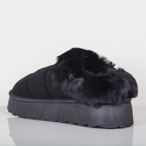 Cizme scurte Dama tip UG "ABC MK059 Black" - Img 6