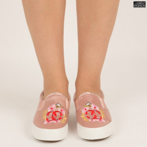 espadrile dama roz