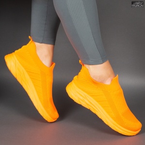 Espadrile ''ALD Fashion HQ-35-156 Orange" - Img 7