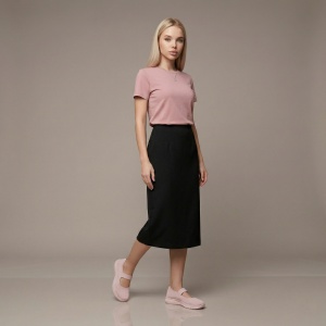 Espadrile ''ALD Fashion HQ-39-178 Pink'' - Img 2