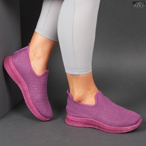 Espadrile ''ALD Fashion HQ1029-164 Purple" - Img 2