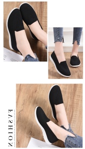 Espadrile "SuperFashion HTWM-42 Black" - Img 6