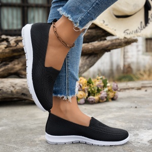 Espadrile "SuperFashion HTWM-42 Black" - Img 16