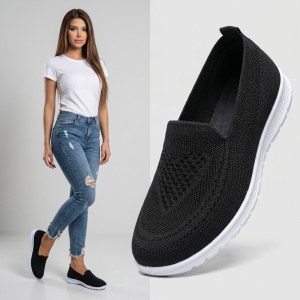 Espadrile "SuperFashion HTWM-42 Black"