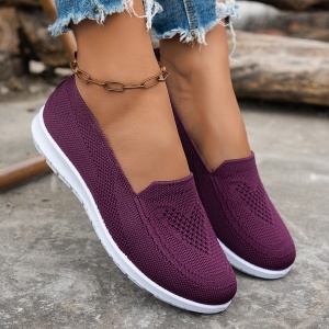 Espadrile "SuperFashion HTWM-42 Wine Red" - Img 1