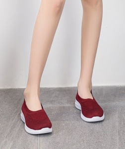 Espadrile "SuperFashion HTWM-43 Wine Red" - Img 6