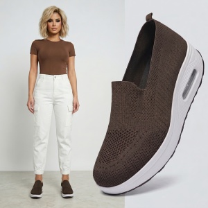 Espadrile "SuperFashion HTWM-44 Brown"