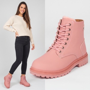Ghete îmblănite ''Meek GK-168 Pink''