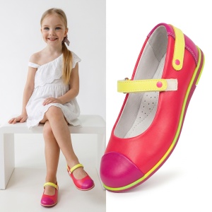 Pantofi Copii "Apawwa C727 Melon Red''