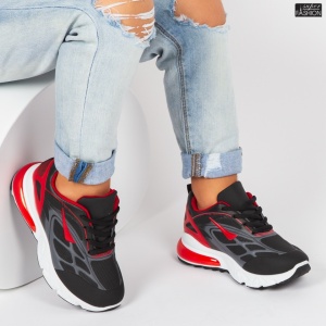 Pantofi Sport "888 Shoes 1022-1 Red" - Img 2