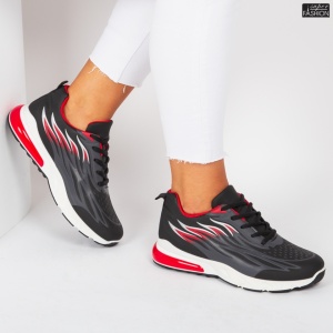 Pantofi Sport "888 Shoes 1051-1 Red" - Img 3