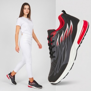 Pantofi Sport "888 Shoes 1051-1 Red" - Img 2