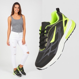 Pantofi Sport "888 Shoes 1052-3 Green" - Img 2