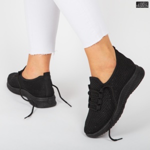Pantofi Sport ''ALD Fashion HQ1032-174 Black" - Img 4