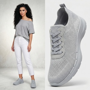 Pantofi Sport ''ALD Fashion HQ1038-213 Grey"