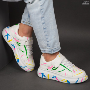 Pantofi Sport Copii ''NCD Fashion CD977-2 White Color'' - Img 2