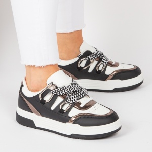 Pantofi Sport ''DON Fashion 6455 Black''
