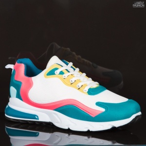 Pantofi Sport "Meek YF-501 Green" - Img 5