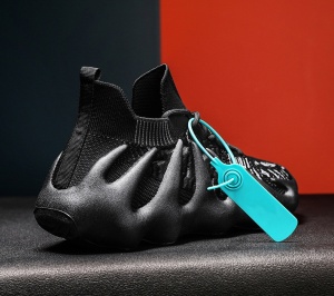 Pantofi sport ''Se7.en D1007 Black Grey'' - Img 4