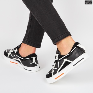 Pantofi Sport ''Se7.en D869 Black" - Img 7