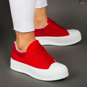 Pantofi Sport "Se7.en S022 Red'' - Img 2